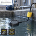 Shopcorp Water Level Meter Sensor, Float Switch for Sump Pump - Dual Operation, 250V and 10A Max Current