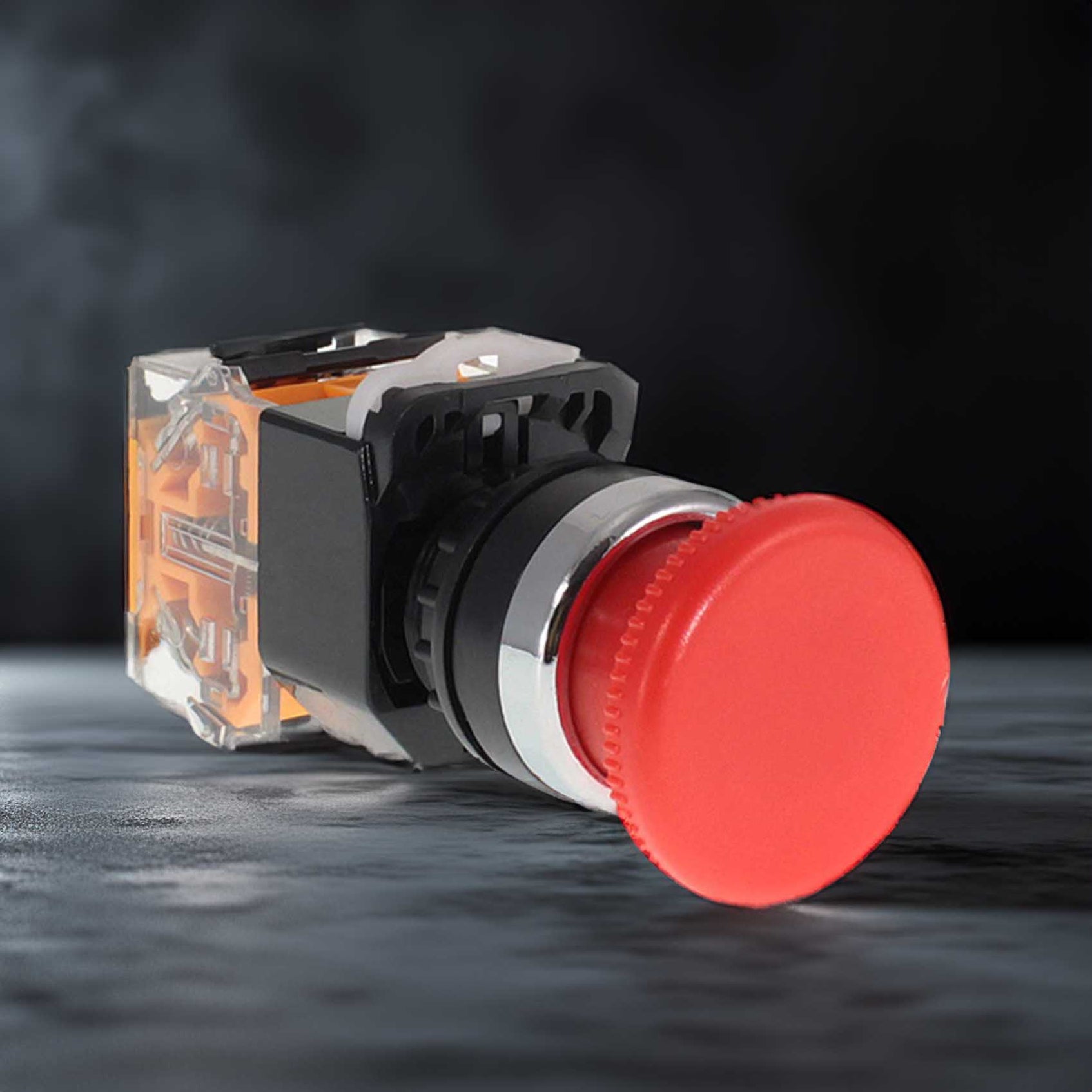 Shopcorp Mushroom Head Emergency Push Button for Home or Industrial Eq ...
