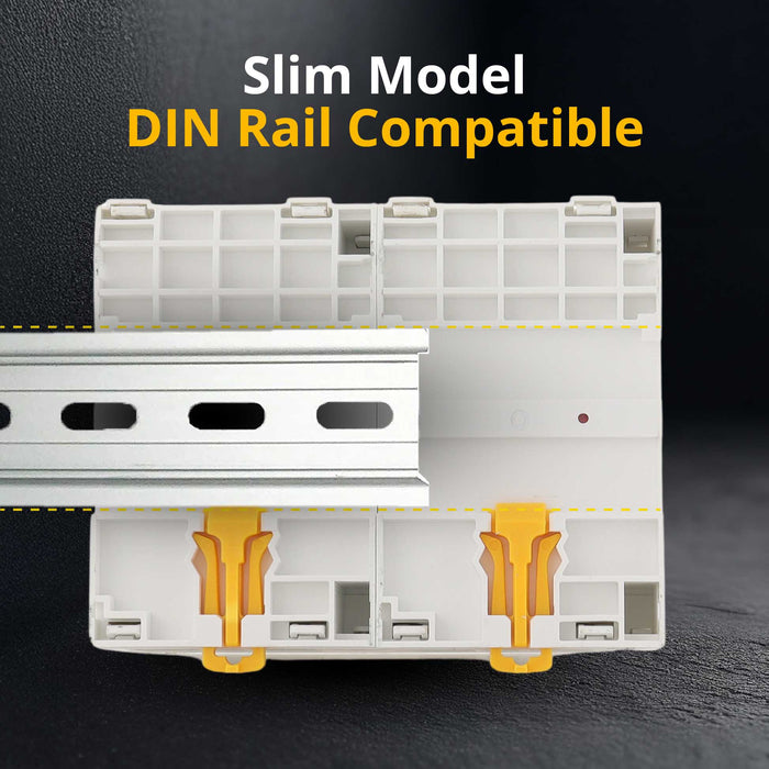 Shopcorp 100 Amp 4 Pole Normally Closed Contactor IEC 500V - 110/120VAC Coil for HVAC, AC, Motor Load & Lighting Systems