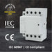 Shopcorp 60A 4 Pole NO Contactor - IEC 400V - 110/120VAC Coil  for HVAC, Motor & Lighting