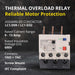 Shopcorp Thermal Overload Relay LRD1316 (LRD16), 9–13A, 1NO + 1NC, IEC 60947-4-1 Motor Protection Relay