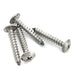 Shopcorp 18-8 Stainless Steel Phillips Drive, Truss Head Sheet Metal Screw (#10, 1 1/4 Inches)