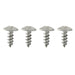 Shopcorp 18-8 Stainless Steel Phillips Drive, Truss Head Sheet Metal Screw (#10, 1/2 Inches)