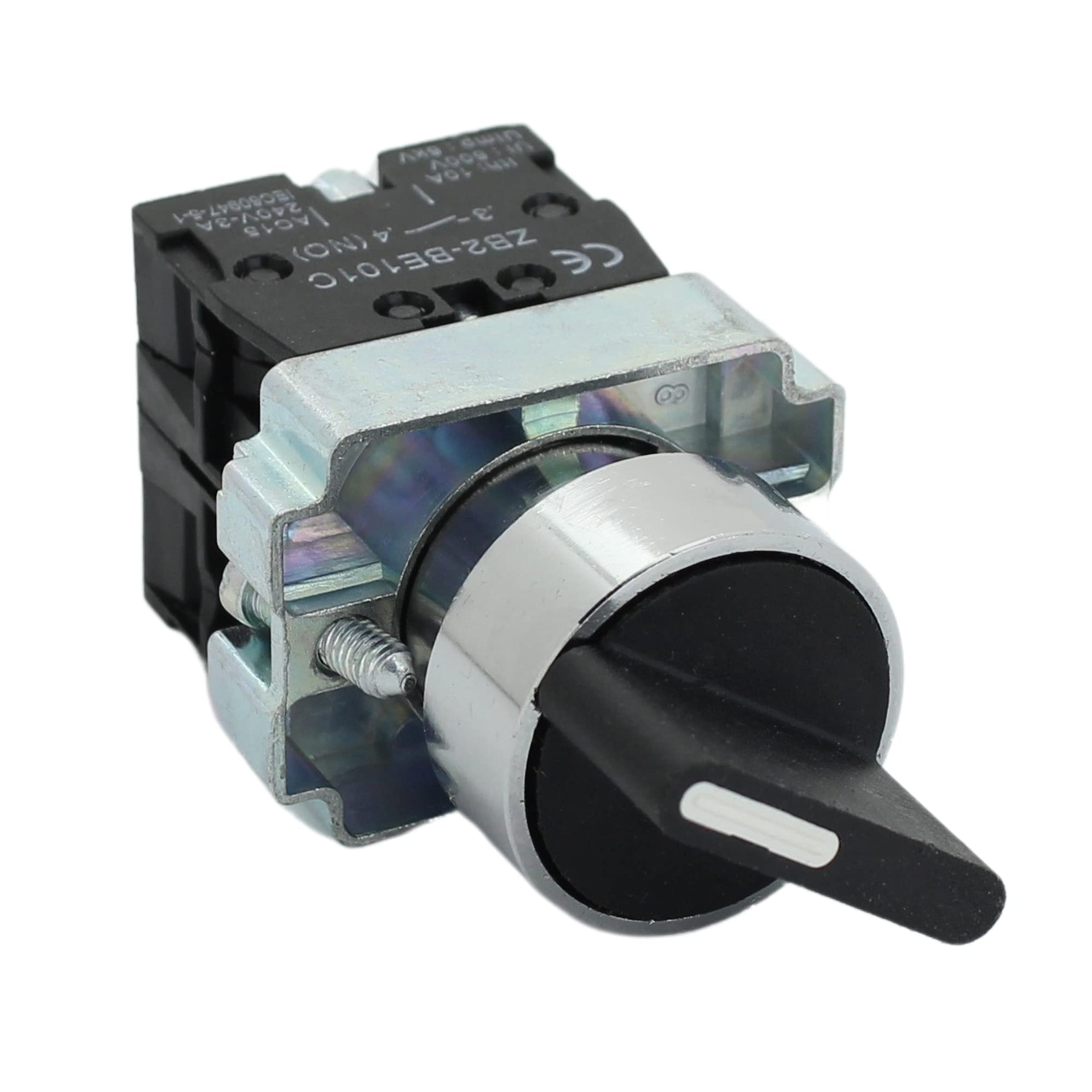 Shopcorp 3 Position Maintained Selector Rotary Switch, Waterproof Self ...