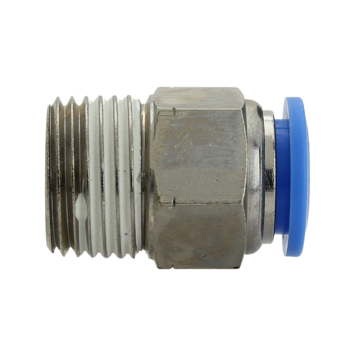 Shopcorp Metal Straight Air Fittings Push to Connect Fittings, NPT Quick Connect