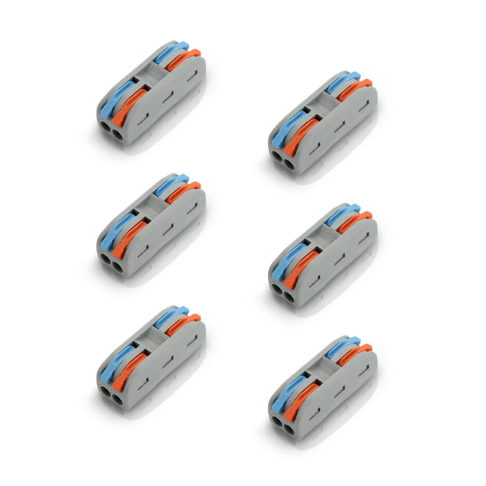 Shopcorp Colored Wire Connectors - 2 Circuit Line, 32A/250V, 4 Pole