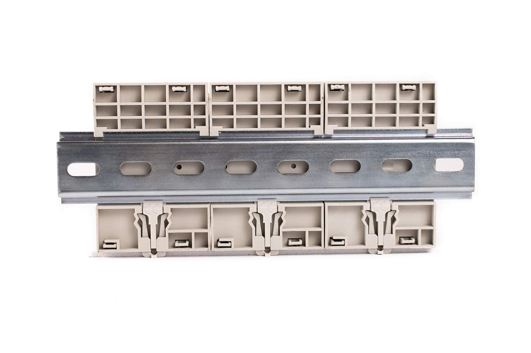 Electrodepot 40A 12 Pole (4x3) Normally Open Contactor - 110-120VAC Coil, DIN Rail and Screws - Suitable for HVAC and Lighting Control