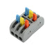 Shopcorp Colored Wire Connectors - 2 Circuit Line, 32A/600V, 6 Pole