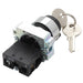 Shopcorp 2 - Position Maintained Selector Rotary Key Switch - 22mm, 415V and 10A Electrical Switch