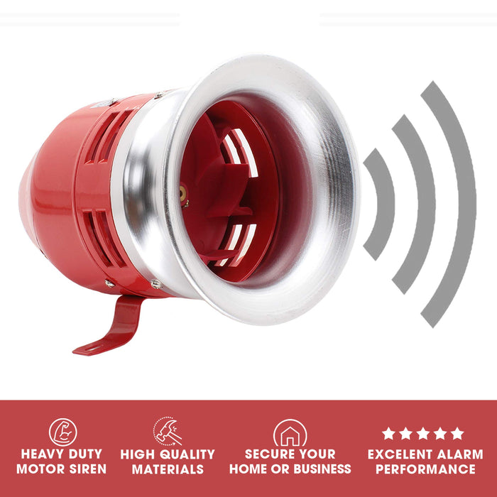 Campana De Alarma De Motor Industrial, Sirena De Zumbador Con Sonido De - Foto 11