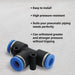 Shopcorp Plastic Air Fittings Push to Connect Fittings, NPT Quick Connect