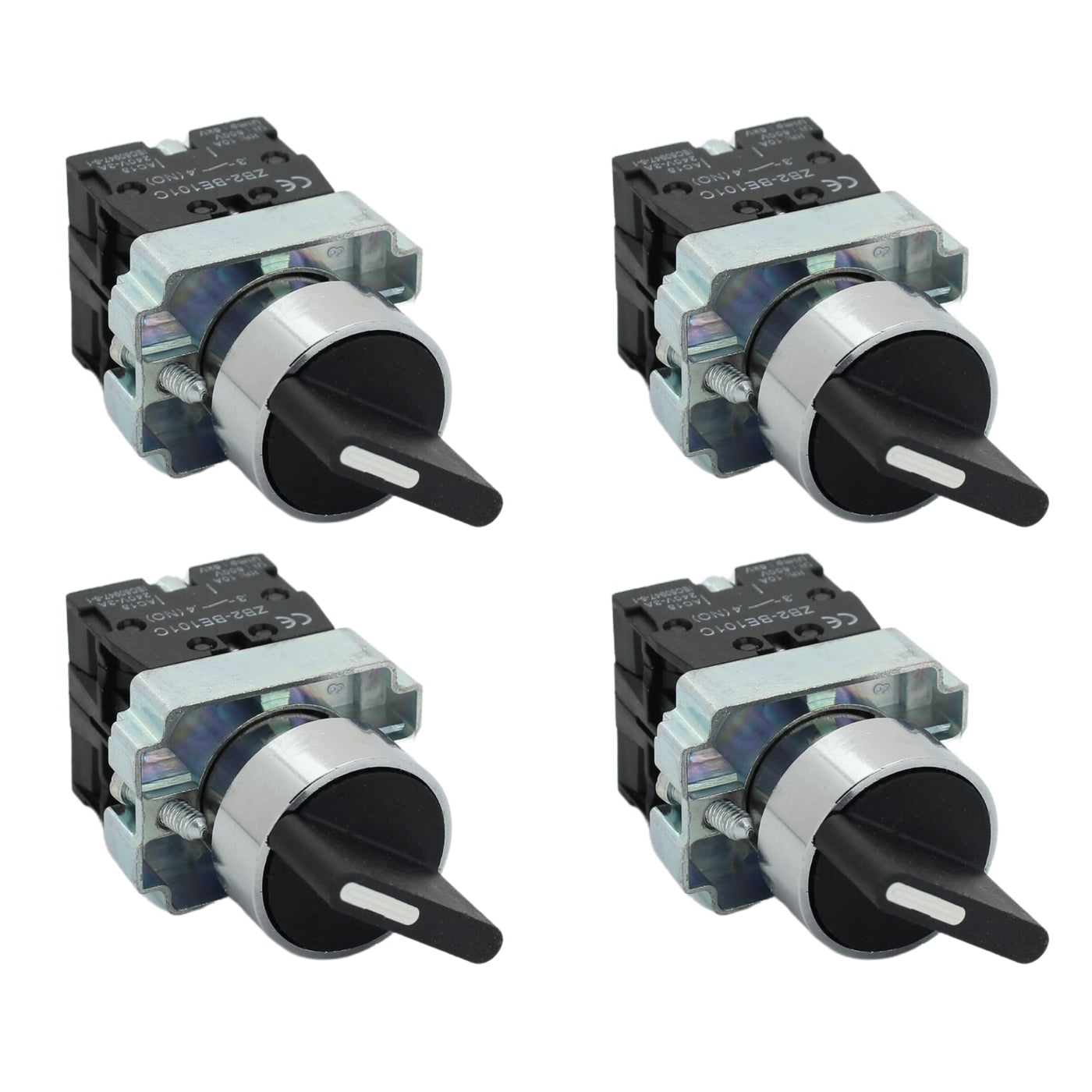 Shopcorp 3 Position Maintained Selector Rotary Switch, Waterproof Self ...
