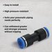 Shopcorp Plastic Air Fittings Push to Connect Fittings, NPT Quick Connect