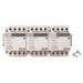 Electrodepot 40A 12 Pole (4x3) Normally Open Contactor - 110-120VAC Coil, DIN Rail and Screws - Suitable for HVAC and Lighting Control